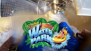 Master Blaster Water Slide POV  Blackpool Sandcastle Water Park  4K [upl. by Rozella282]