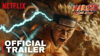 NARUTO Live Action Movie – Official Teaser Trailer  Netflix Series [upl. by Elleirua796]