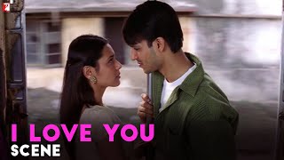 I Love You  Scene  Saathiya  Vivek Oberoi Rani Mukerji  Shaad Ali Bobby Bedi [upl. by Akinam126]