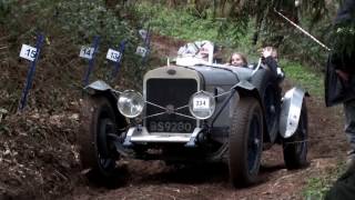 Delage D8 Vintage Car on VSCC Herefordshire Trial 2017 [upl. by Enoval728]