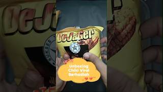 Unboxing Chiki Dejager Berhadiah unboxing snackberhadiah fyp cikiberhadiah [upl. by Moskow]