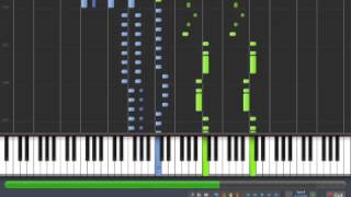 Beethoven  Piano Sonata 23  Appassionata  3rd Movement Synthesia Piano Tutorial [upl. by Adnhoj13]