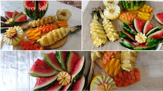 como cortar frutas para DECORAR ceia de natal ano novo decoraçãocomfrutas natal comocortarfrutas [upl. by Dasteel473]