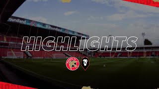 Walsall v Salford City highlights [upl. by Elyod511]