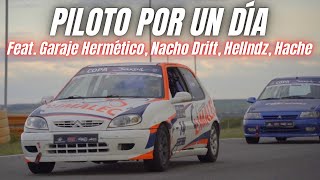 He PILOTADO un COCHE de CARRERAS en CIRCUITO  Saxo Cup Jarama feat Garaje Hermético Hellndz [upl. by Eylloh]