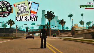 GTA SAN ANDREAS NETFLIX IOS IPHONE 11 GAMEPLAY 2024 HD [upl. by Samira]