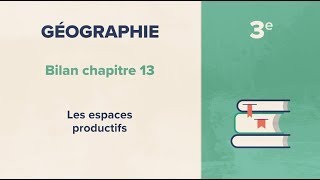 Les espaces productifs Géographie 3e [upl. by Surad225]