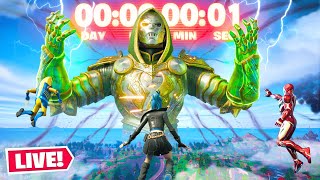 NEW Fortnite Dr Doom LIVE Event  FULL EVENT [upl. by Kcirddes679]