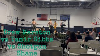 Drew Marston vs Tamir Gibbs vs Shotgun Shane [upl. by Lleznol]