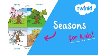 All About Seasons for Kids  Changing Seasons  What causes seasons  Twinkl USA [upl. by Atinahs]