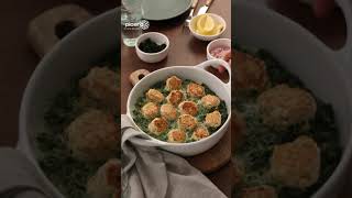 Recette Boulettes de saumon à laneth et citron crème et épinards [upl. by Tihw]