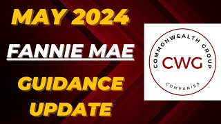 Fannie Mae  May 2024 Updates [upl. by Einamrej]