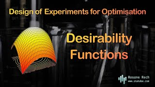 Desirability functions [upl. by Blankenship305]