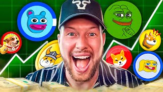 🔥 TOP 5 MEME COINS WILL MAKE MILLIONAIRES Best Crypto To Buy Now 2024 [upl. by Einnaoj]