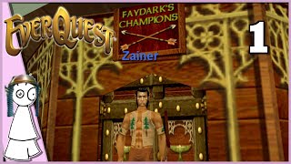 Lets Play Everquest P99 Green Server Ranger Ep 1 [upl. by Ytsirt]