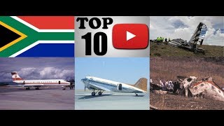 Top Ten Deadliest Air Crashes Of South Africa [upl. by Carlota537]