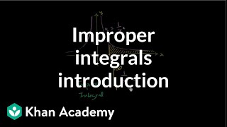 Introduction to improper integrals  AP Calculus BC  Khan Academy [upl. by Alraep923]