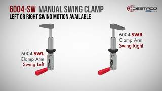 An Introduction to the 6004 Series Manual Swing Clamps [upl. by Avram412]