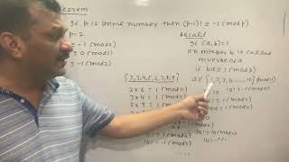 Number Theory  State and prove Wilson’s Theorem  Lecture  8 [upl. by Olracnaig]