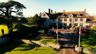 Aerial View of Billesley Manor Hotel [upl. by Anton633]