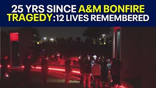 Texas AampM bonfire collapse 25 year anniversary [upl. by Eentroc117]