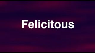 Felicitous  English Word  Meaning  Examples [upl. by Latoya666]