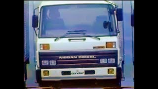 UD NISSAN DIESEL CONDOR CM Series Japanese TV Ad1988 [upl. by Kcinnay]