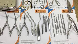 Septoplasty Surgery Instruments Set ENT Instruments Set [upl. by Gaudet]