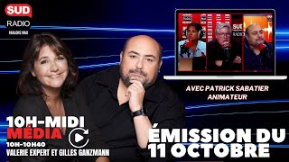 Patrick Sabatier invité du jour de Sud Radio média [upl. by Kinimod]