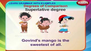 Degrees of Comparison  English Grammar Lessons For Beginners  English Grammar For Kids [upl. by Barcus]