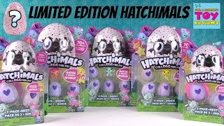 Hatchimals Colleggtibles Surprise Egg 2 amp 4 Pack Opening Limited Edition Found  PSToyReviews [upl. by Chaves]