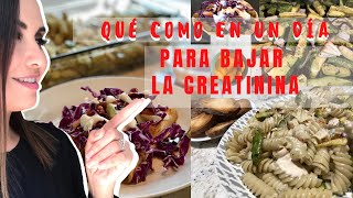 Recetas renales  Esto como para bajar la creatinina [upl. by Colb]