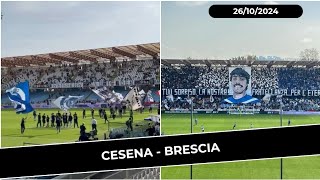 quotUn gemellaggio tra le tifoserie che va oltre linimmaginabilequot  Cesena  Brescia 26102024 [upl. by Ztirf964]