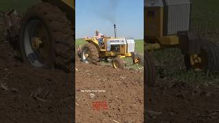 WHITE 2105 Tractor Plowing bigtractorpower [upl. by Samuelson]