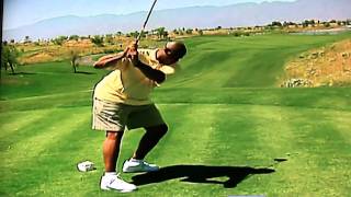 Charles Barkley Golf Swing [upl. by Nohs]