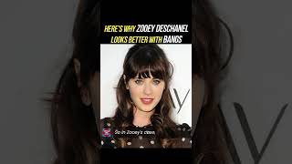 The right bangs length for YOUR face shape like ZOOEY DESCHANEL bangs [upl. by Enawtna]