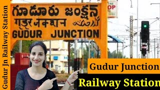 Gudur Junction railway station GDR  Trains Timetable Station Code Facilities Parking ATM [upl. by Onairelav202]