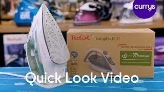 Tefal Easygliss Eco Steam Iron  Quick Look [upl. by Astraea]