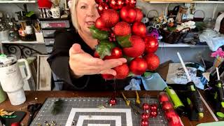 How to Make an Easy Ornament Tree [upl. by Othello815]