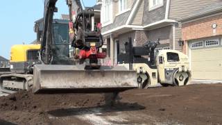 Rototilt Volvo ECR88 with tiltrotator [upl. by Crandale647]