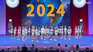 Cheer Extreme Senior Elite  Finals 2024 The Cheerleading Worlds WITH SOUND [upl. by Luanne134]