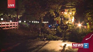 First responders pick up pieces after reported tornadoes in Benton County [upl. by Coit]