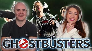 Ghostbusters 1984  First Time Watching REACTION [upl. by Lleynad]