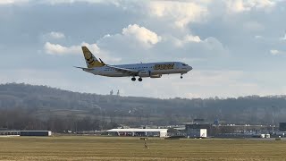 11 minutes of Awesome Plane Spotting at EPKK Krakow Balice Airport 07012023 [upl. by Yhtrod]