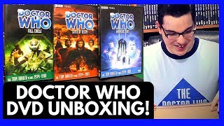 Doctor Who DVD Box Sets  Unboxing John Fischers Package amp Grandmas Surprise Note [upl. by Lemar]