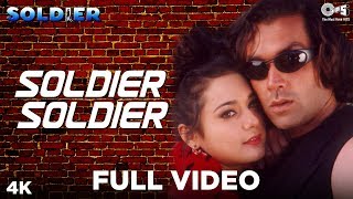 Soldier Soldier Meethi Baatein Bolkar  Bobby Deol Preity Zinta  Kumar Sanu Alka Yagnik  Soldier [upl. by Wendel]