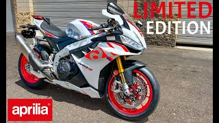 2023 Aprilia RSV4 Factory  Speed White  Walk Around [upl. by Geri]