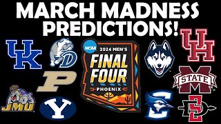 Filling Out Joe Lunardi’s BRACKETOLOGY MARCH MADNESS BRACKET PREDICTIONS [upl. by Esilegna870]