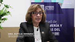 Dra Rutilia Herrera  Decana Facultad de Enfermería y Ciencias del Cuidado de la Salud [upl. by Halas478]