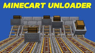 Minecart Unloader Tutorial [upl. by Alemap493]